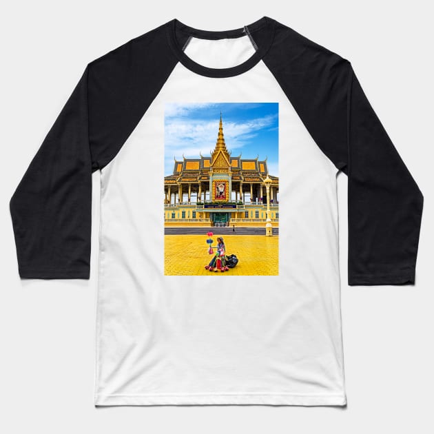 Royal Palace. Baseball T-Shirt by bulljup